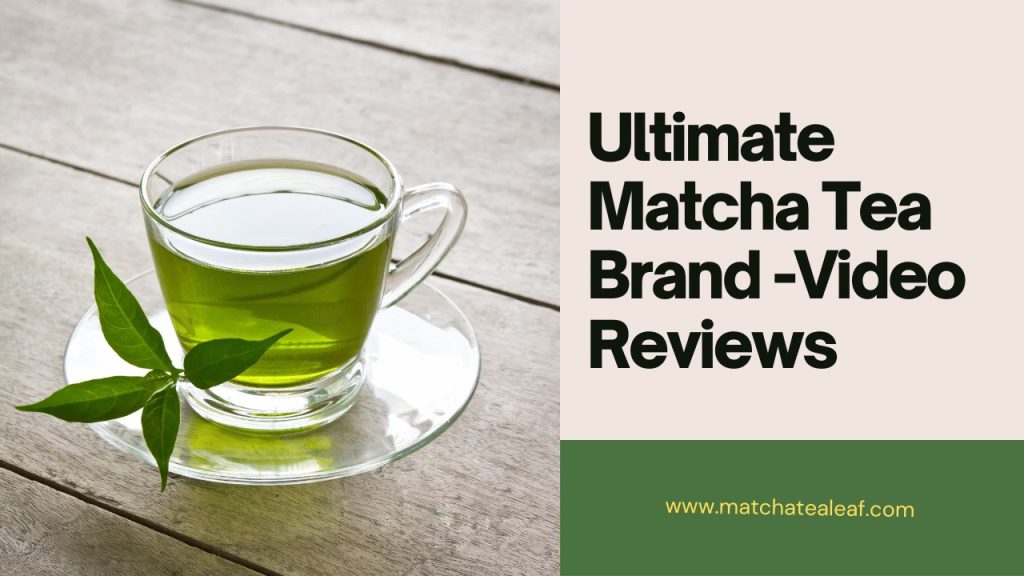 matcha tea brands